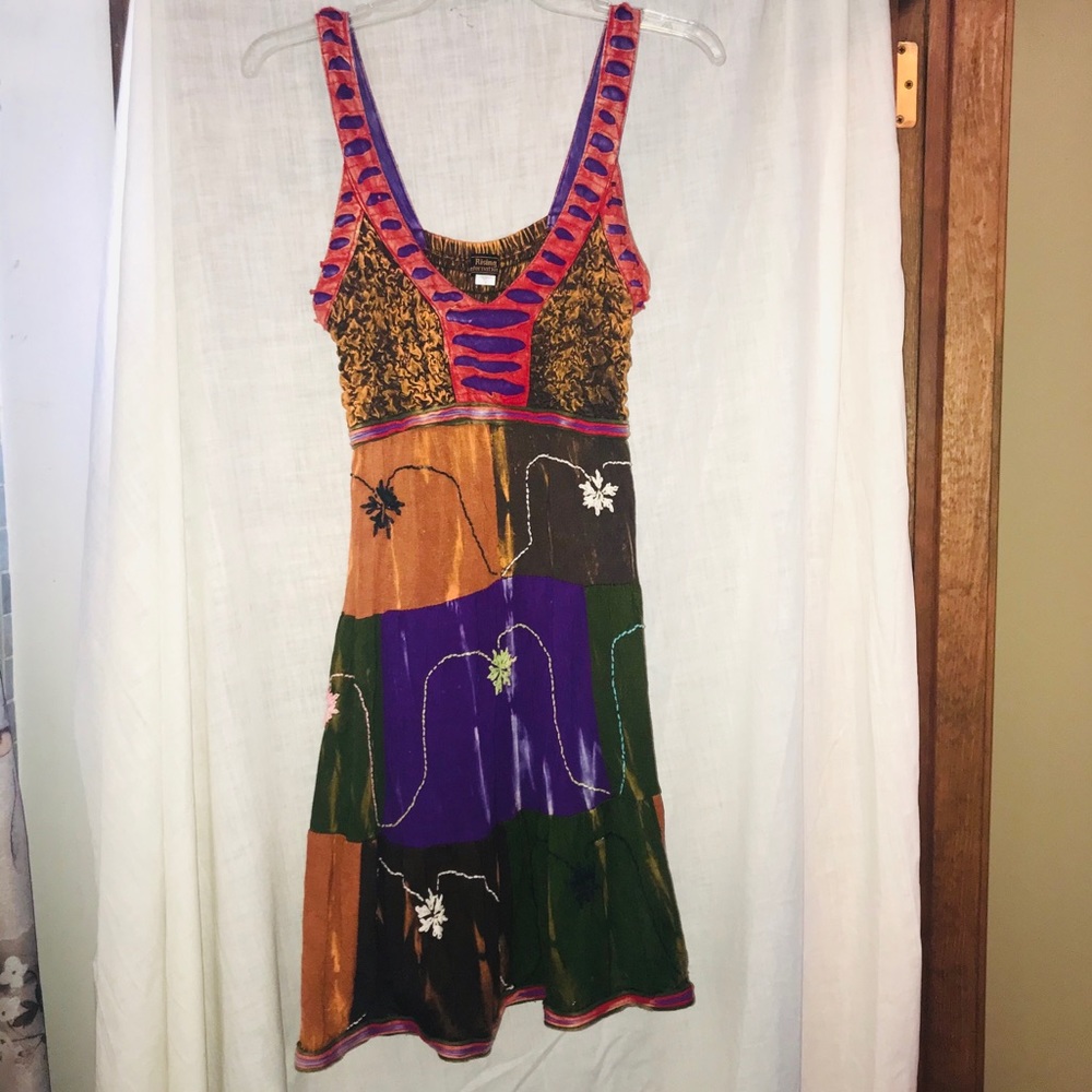 Rising International Sun dress cover-up Bohemian